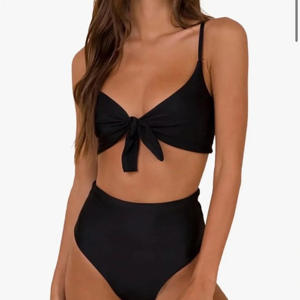 Elegant Black Women's Bikini Set